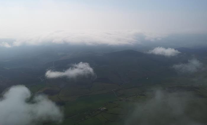 Cloud dancing over the Horseshoe Pass
